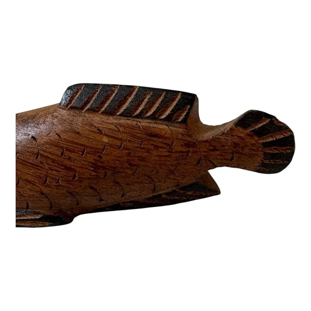Arapima South American Hand Carved 7.5
